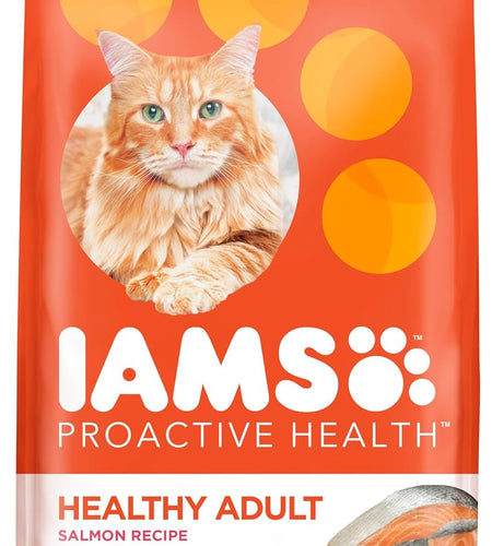 PROACTIVE HEALTH Adult Healthy Dry Cat Food with Salmon Cat Kibble, 7 Lb. Bag