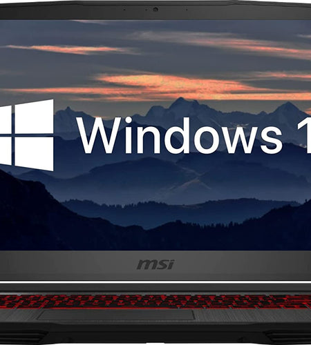 GF65 Gaming Laptop, 15.6" FHD 144Hz Display, Intel Core I5-10500H, 32GB DDR4 Memory, 1TB Pcie SSD, Geforce RTX 3060 Graphics, Backlit Keyboard, Webcam, Type-C, HDMI, Windows 11 Home, Black