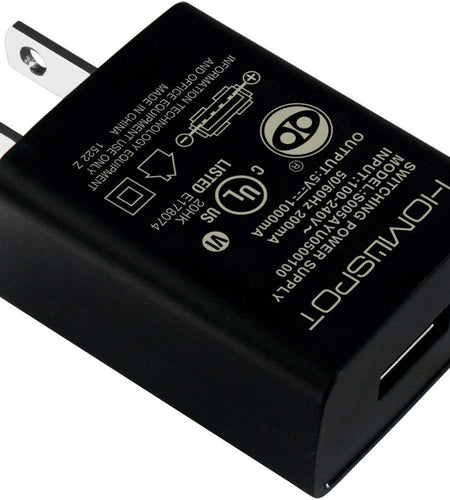 UL Certified USB Wall Charger Power Supply 5V 1A (1000Ma) Universal Portable Travel Power Adapter Plug Block High Speed for Iphone Ipad Ipad Samsung HTC LG Ipod Nokia Travel Office Home Use