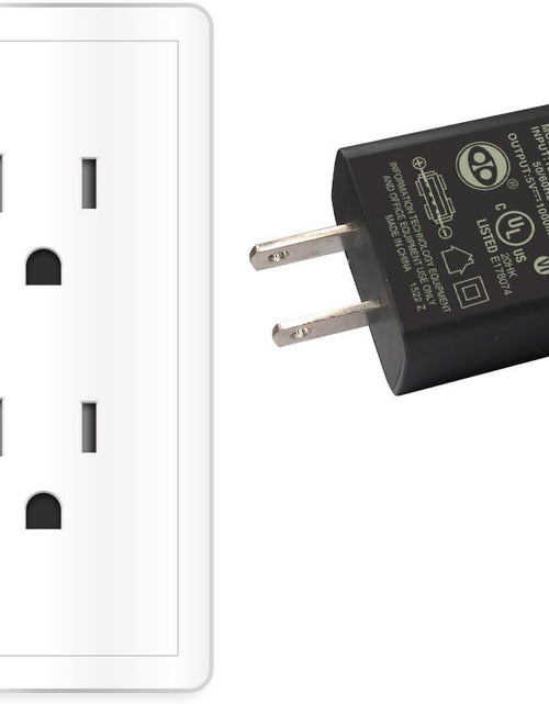 Load image into Gallery viewer, UL Certified USB Wall Charger Power Supply 5V 1A (1000Ma) Universal Portable Travel Power Adapter Plug Block High Speed for Iphone Ipad Ipad Samsung HTC LG Ipod Nokia Travel Office Home Use
