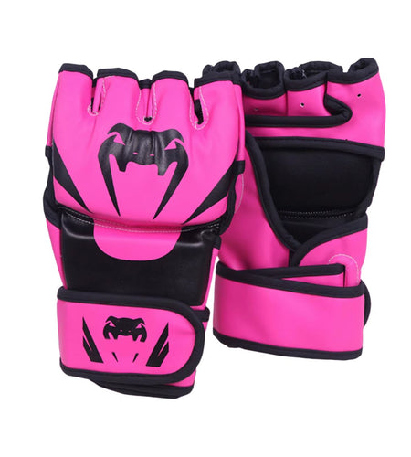 Mma Gloves Sparring Gear Waterproof Boxing Gloves for Adult Unisex Men Women Pink